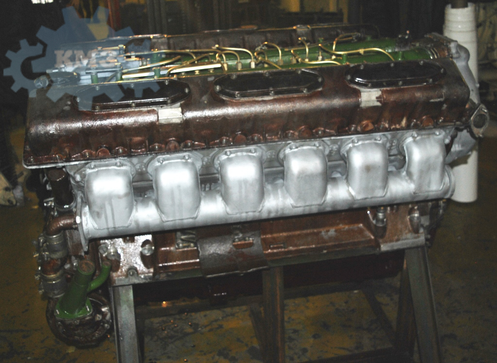 Двигатель В-46 после капитального ремонта