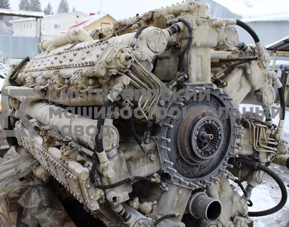 Судовой двигатель М-520 до капитального ремонта