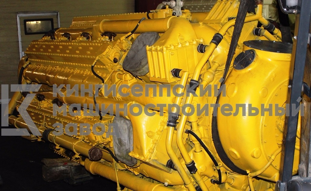 Судовой двигатель М-520 после капитального ремонта