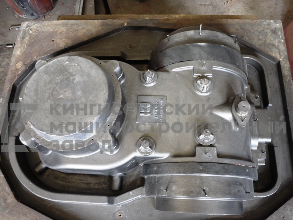 Отливка секции выхлопного коллектора на двигатель Русский Дизель